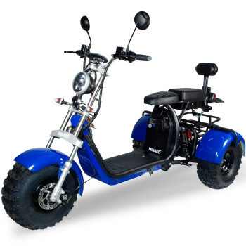 Электроскутер CityCoco Trike Minako REX 3000W Синий