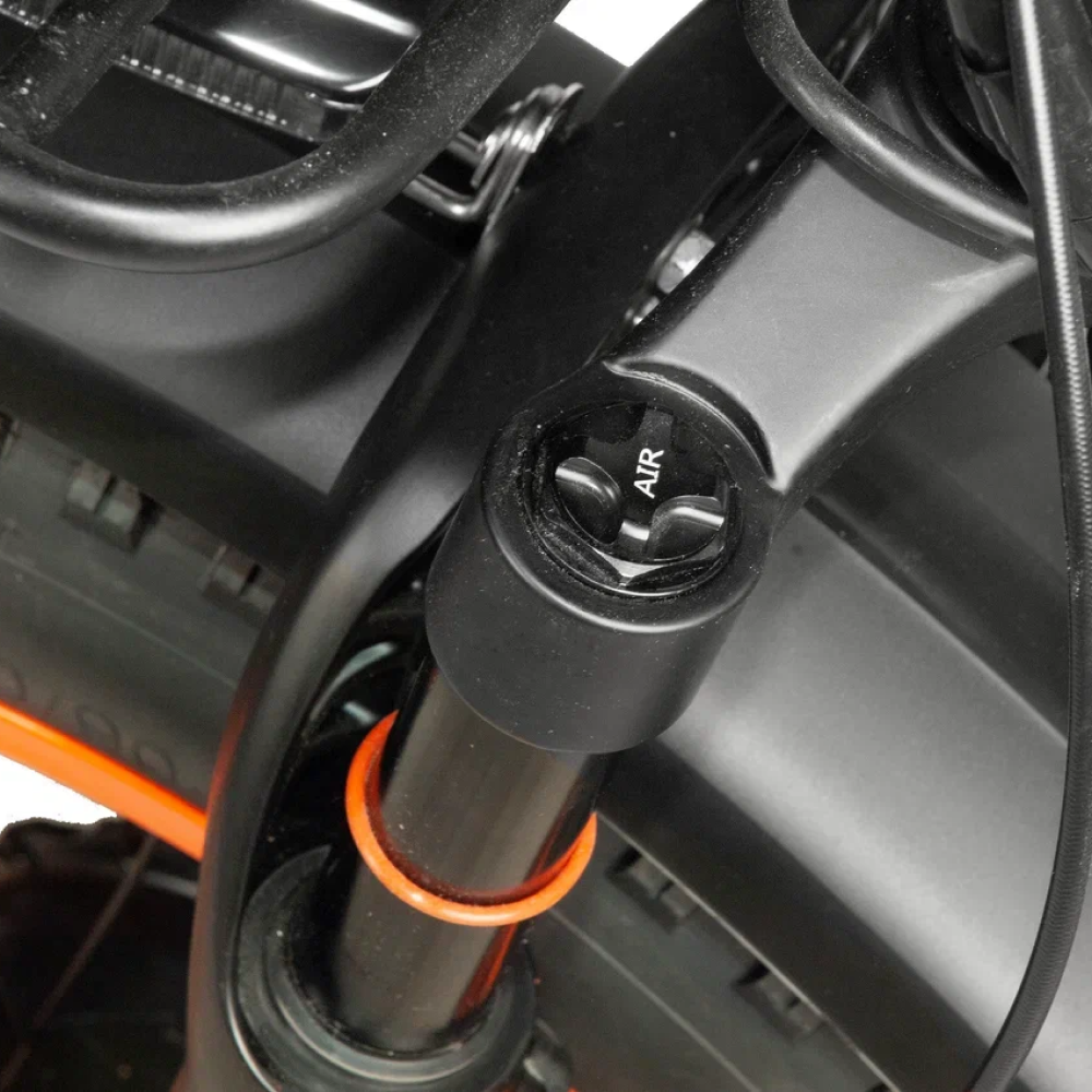 Электровелосипед Minako F10 Dual оранжевый гидравлика 7