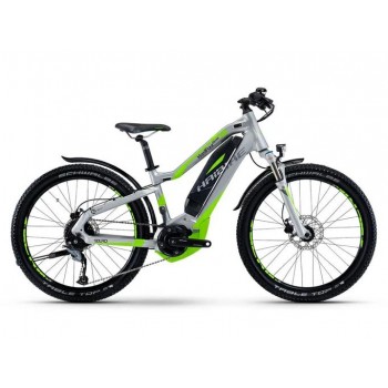 Электровелосипед Haibike SDURO HardSeven 5.0 бело-салатовый