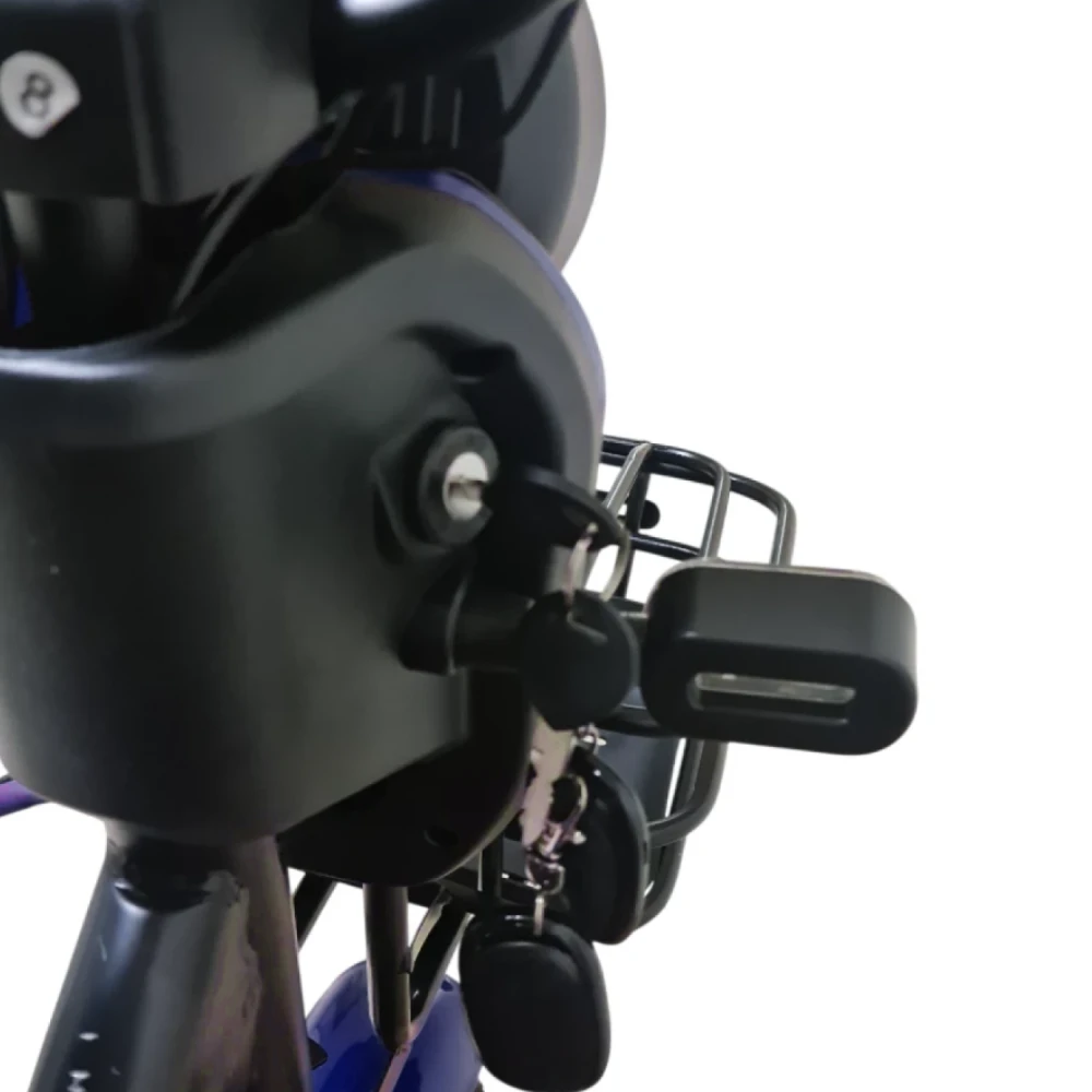 Электротрицикл Yasmand Трансформер Li-ion синий 3