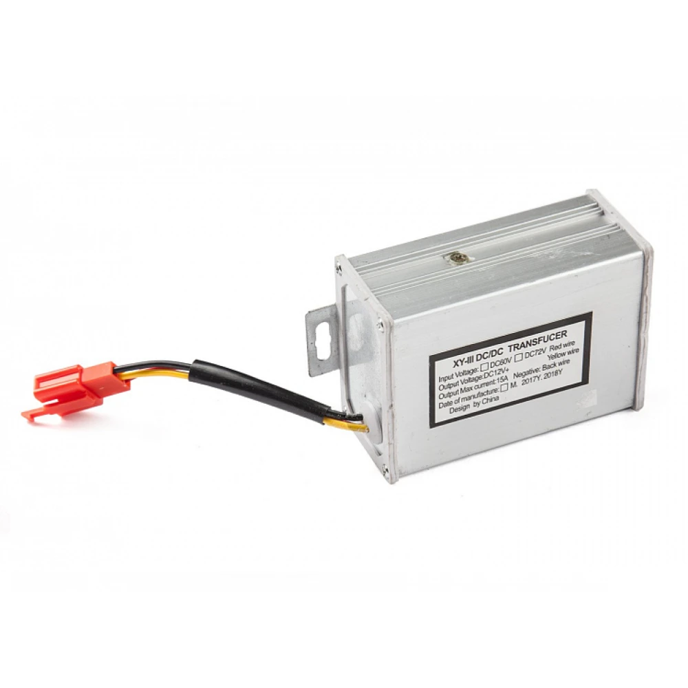 DC понижающий преобразователь напряжения для электротрициклов RuTrike (72/60V - 12V)